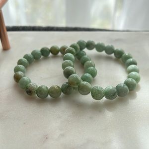 Bundle of 2 Jade Bracelets
